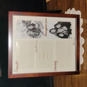 Elegant Mahogany Picture Frame